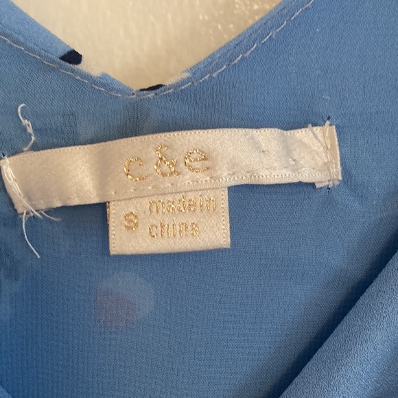 C&E Blue Dress - Picture 2 of 3